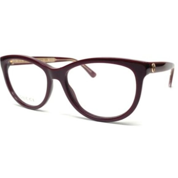 Gucci Women's Burgundy Eyeglasses! - Picture 1 of 3